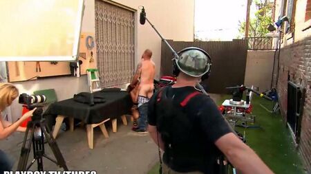 Репортаж от знаменитой порно студии