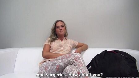 Глубокий отсос после секса на кастинге