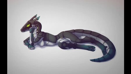 Speedpaint: Synth Furry [Art-Trade]