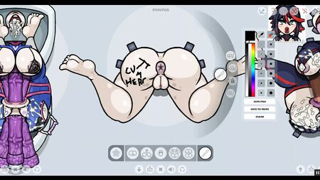 FapWall - Zelda cosplays as DVA and bukkake in the toilet