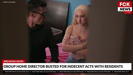 Bang.com] Fck News: Skylar Vox - Gets Her Pussy Used By A Group Home Director (05.02.20) [2020 г., One On One, 18+