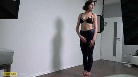 CzechCasting Zaneta- Squirt massacre on a white sofa!- Czech Casting Couch CzechAV Busty MILF Big Tits Natural Model