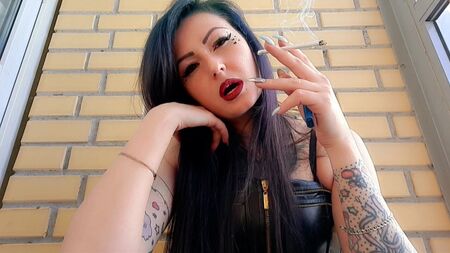 Smoking Fetish by Dominatrix Nika