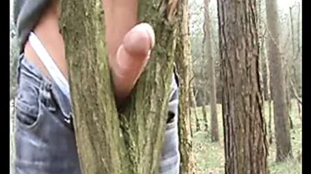 Tree helps him cum.flv