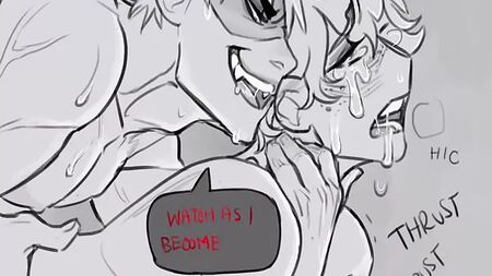 Deku getting fucked by Bakugou