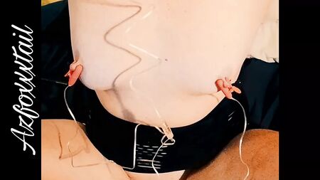 vibrating nipple clamps foreplay