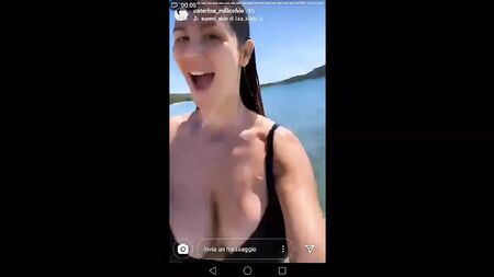 CATERINA MILICCHIO. OOPS BIG BOOBS IN INSTAGRAM