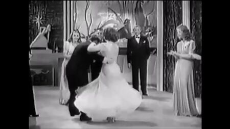 Shirley Temple Annie Does The Jitterbug From Miss Annie Rooney 1942