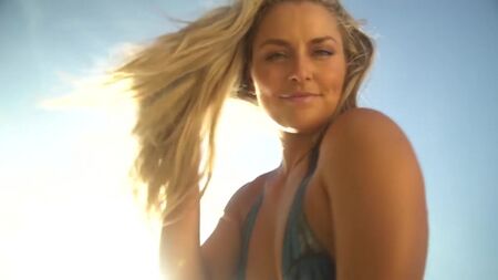 Caroline Wozniacki Lindsey Vonn Go Bare In Nothing But Body Paint _ Sports Ill