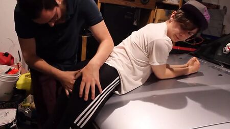 Daddy love wit FTM in garage