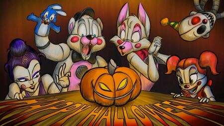 Five Nights at Freddys - Happy Halloween! [Tony Crynight]