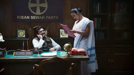 Indian Politician Hard Sex in Office with Female Co-Leader