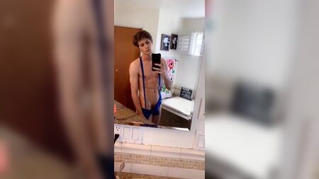 sexy boy with mankini
