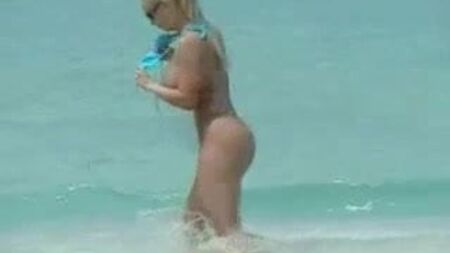Nicole CoCo Austin: Big Tits & ASS Bikini Beach - Ameman