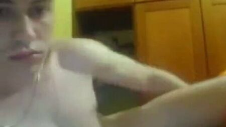 Albanian Guy on Webcam