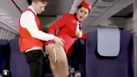 Uma trepada apos o pouso