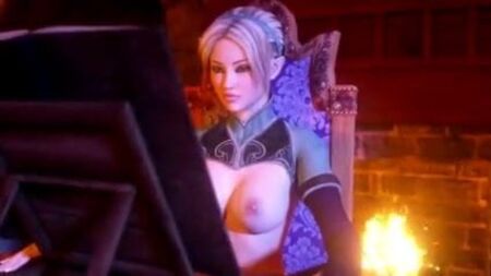 Hot futa elf on futa elf action