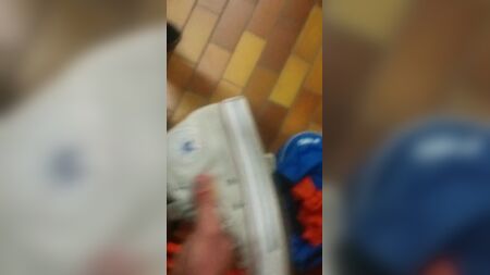 Shoes Fuck White All Star Converse of Unknow girl gym (P1)