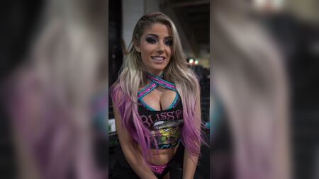 WWE - Alexa Bliss massive cleavage 02