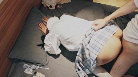 Такая скромная, как будто первый раз ебется!