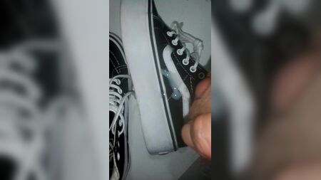 Vans Sk8 High Platform Black new cum part 2