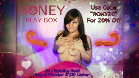 Playing with HoneyPlayBox's "Joi" clitoris licking vibrator.