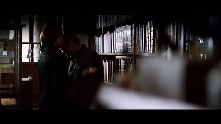 Natascha McElhone and George Clooney make love passionately