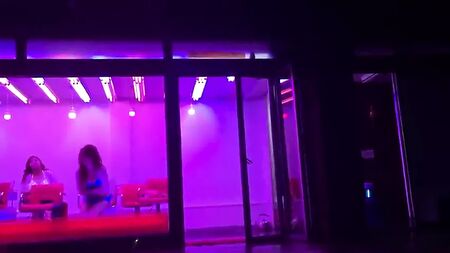 Walking thru Busan redlight district (Eng subs)