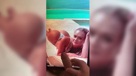 Bailey Stewart Cum Tribute To Her Perfect Thic Round Ass