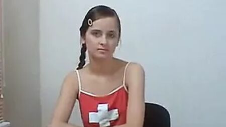 Beautiful young first anal casting