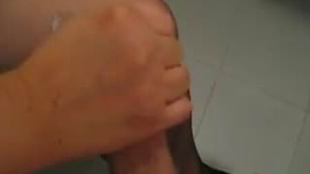 Mature mother-in-law handjob of son-in-law.