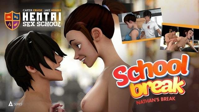 ADULT TIME Hentai Sex School Step Sibling Rivalry порно видео 