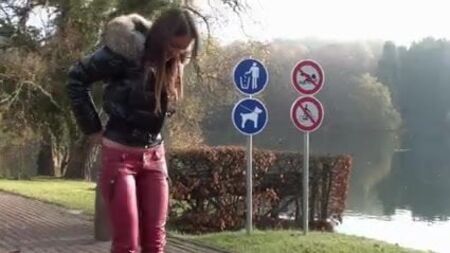 My moncler downjacket and ballet boots for the first time