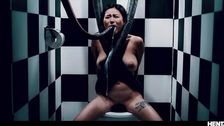 Real Life Hentai - Rae Lil Black is Face fucked and creampied big time