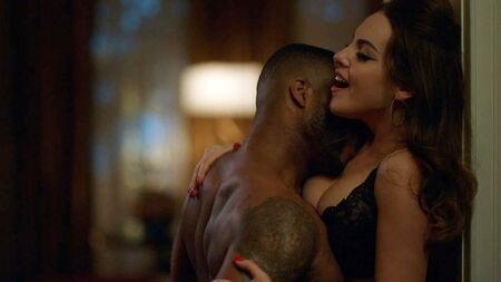 Elizabeth Gillies Cleavage in Scene On ScandalPlanet.Com