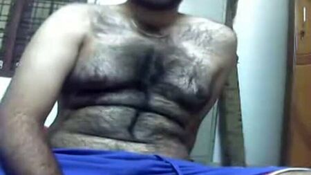 Hairy and Fair Indian Telugu Man