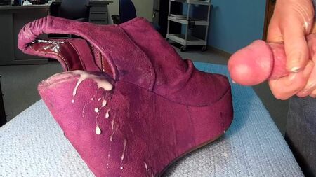 Shelly's Purple Wedges in Ropes and Pearls