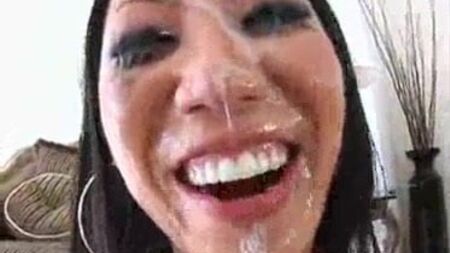 Tia Ling in the face