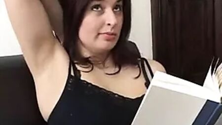 Licking sweaty armpits