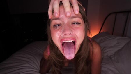 Лицо после минета должно быть таким