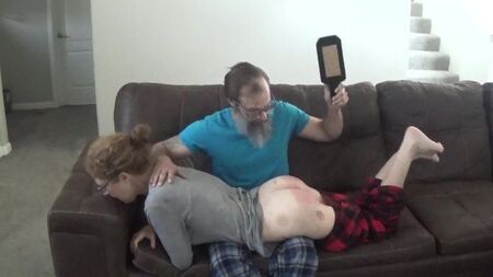 Birthday Spanking