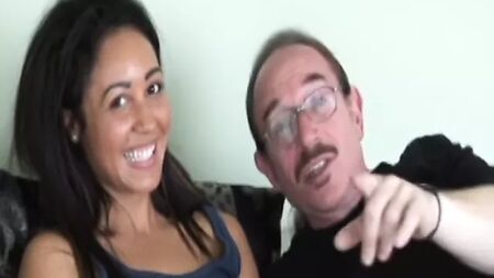 Anal debutante plowed by older guy