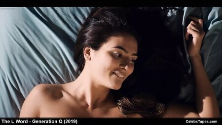 Arienne Mandi, Ashley Gallegos & Katherine Moennig nude sex