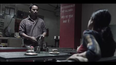 Girl Teasing Waiter – Web Series Scene with Subtitles