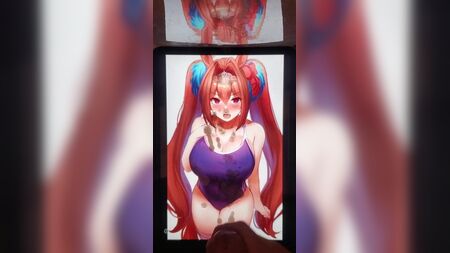 SOP Daiwa Scarlet (umamusume) bukkake Massive semen