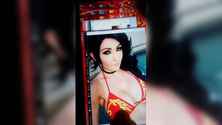 Cosplay Cum Tribute - Jessica Nigri as Cinder Fall (RWBY)