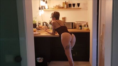 Stranger fucked by my flatmate!