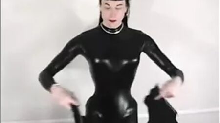 extremely tight corset for a delinquent slave.