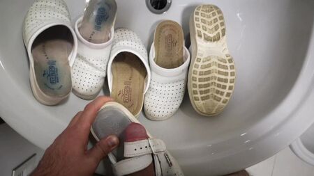 Fuck cum my nurse aunt clogs sandals fly flot collection