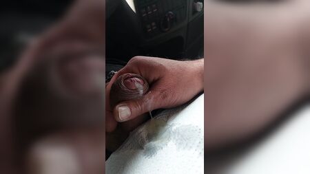 Worm up cumshot